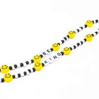 Handmade Colorful Beads Anklet - Multiple Designs - Black & Silver