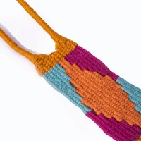 Hand-Woven Tassels Necklace of Colorful Bohemian Style