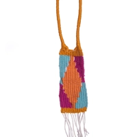 Hand-Woven Tassels Necklace of Colorful Bohemian Style