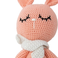 Crochet Kids Toy - Pink Bunny