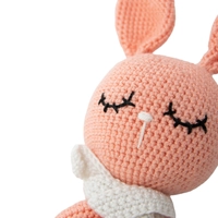 Crochet Kids Toy - Pink Bunny