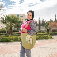 Pistachio Green Tote Bag with Off-White Macrame & Wood Art