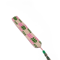 Embroidery Bookmark - Pink