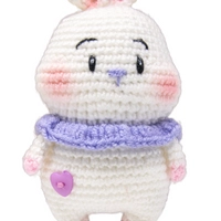 Handmade Cute Crochet Rabbit