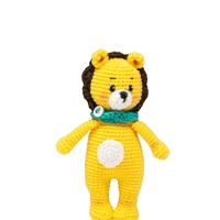 Handmade Amigurumi Lion Toy 