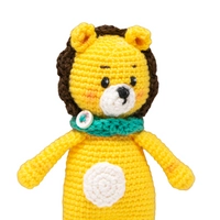 Handmade Amigurumi Lion Toy 