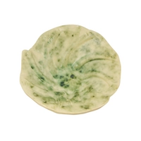 Green Seashell Plate