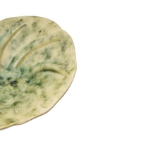 Green Seashell Plate