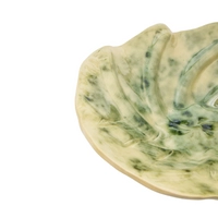 Green Seashell Plate