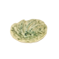 Green Seashell Plate