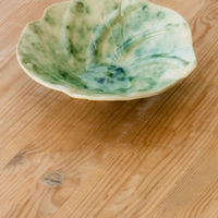 Green Seashell Plate