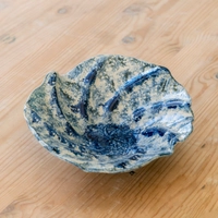 Blue Seashell Plate