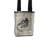 Handmade Beige Tote Bag with Arabic Writings Design