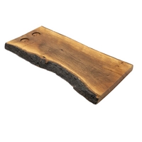 Wooden Cheese Platter with Unique Design of a Tree Trunk