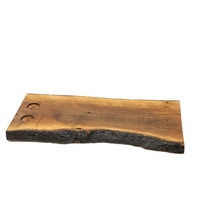 Wooden Cheese Platter with Unique Design of a Tree Trunk