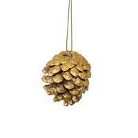 Handmade Golden Pine Car Pendant 