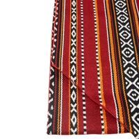 Bedouin Style Handmade Red Table Runner - Distinctive Kitchen Accessory