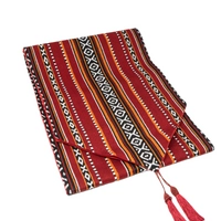 Bedouin Style Handmade Red Table Runner - Distinctive Kitchen Accessory