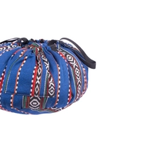 Blue Cooking Bag with Bedouin Patterns - Large Size