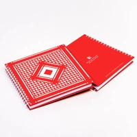 100-Sheet Notebook with Traditional Jordanian Shemagh Pattern