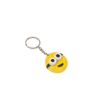 Handmade Quilling Art Keychain of a Smiley Face