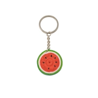 Handmade Quilling Art Keychain of a Cute Watermelon