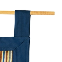 Handmade Navy and Beige Table Runner and Wall Decor Set Decorated with Heritage Embroidery and Attractive Details - Table Runner
