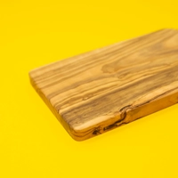 Small Cheese Board: A Rectangular Wooden Board with A Sturdy Arm and A Black Hanger