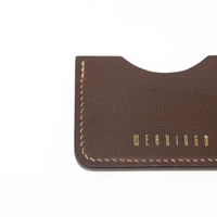 The E1 Wallet - EDC Slim Leather Card Holder - Available in Two Colors - Card Camel