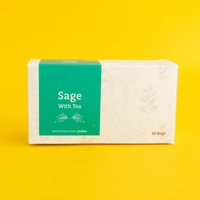 Natural Sage with Tea Box - Contains 20 Bags