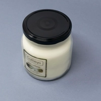 White Gardenia Candle Made of Natural Oils - Large Size 500 Grams