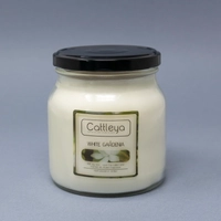 White Gardenia Candle Made of Natural Oils - Large Size 500 Grams