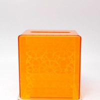 Small Size Acrylic Tissue Box - Available in Two Colors - Green