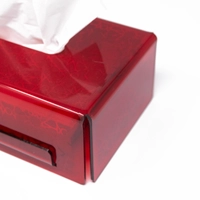 Large Plastic Tissue Box Rectangular- Available in Several Colors  - Yellow