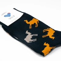 Camels Socks - Navy Socks For Men 