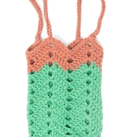 Macrame Water Bottle Holder - Available in 2 Colors - Orange