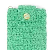 Elegant Handcrafted Green Macrame Small Crossbody bag