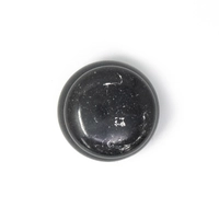 Black resin jewelry box with lid - available in two designs