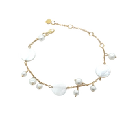 La Scalla Bracelet - Adorned with Pearls & Coins