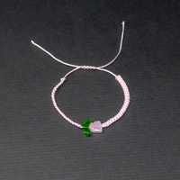 Delicate Feminine Braided String Bracelets - Available in Several Colors - Yellow