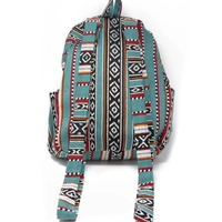 Stylish Sadu Backpack in Bedouin Style - Available in Two Colors - Turquoise