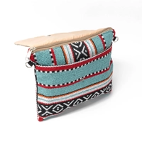 Handmade Sadu Crossbody Bag in Bedouin Style - Available in Two Colors  - Red