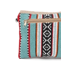 Handmade Sadu Crossbody Bag in Bedouin Style - Available in Two Colors  - Red