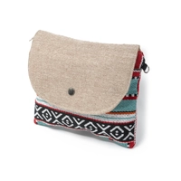 Handmade Sadu Crossbody Bag in Bedouin Style - Available in Two Colors  - Red