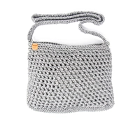 Crochet Gray Bag