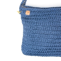 Crochets Navy Bag 