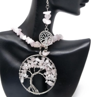 Set of necklace and earring, Bracelet ( Tree of life )  