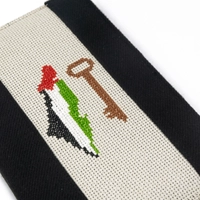 دفتر ملاحظات بتصميم خريطة و علم فلسطين مع مفتاح العودة!