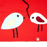 Handmade Red Kids T-shirt