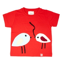 Handmade Red Kids T-shirt